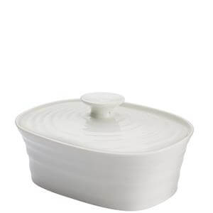 Sophie Conran For Portmeirion White Covered Butter Dish